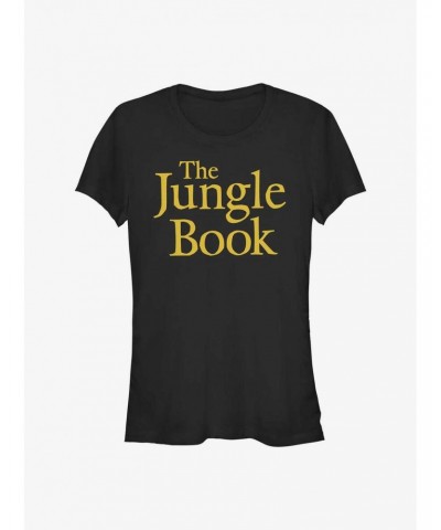 Disney The Jungle Book Logo Girls T-Shirt $7.37 T-Shirts